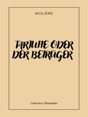 cover image of Tartuffe oder der Betrüger